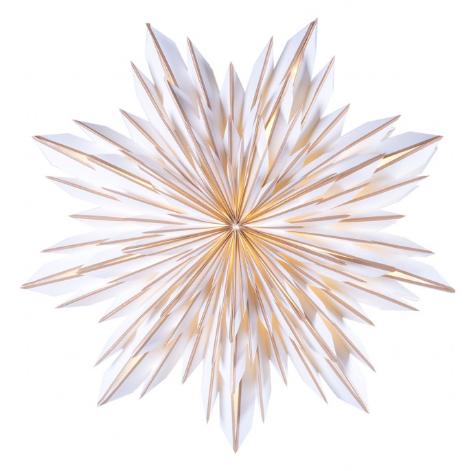 Advent star - Star - White/Gold - 60 cm - Elsa - Watt & Veke - 4