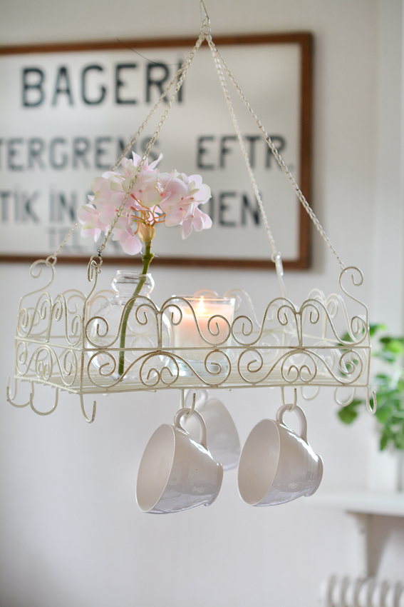 HANGING TRAY/CUP HOLDER/HOOKS - 4