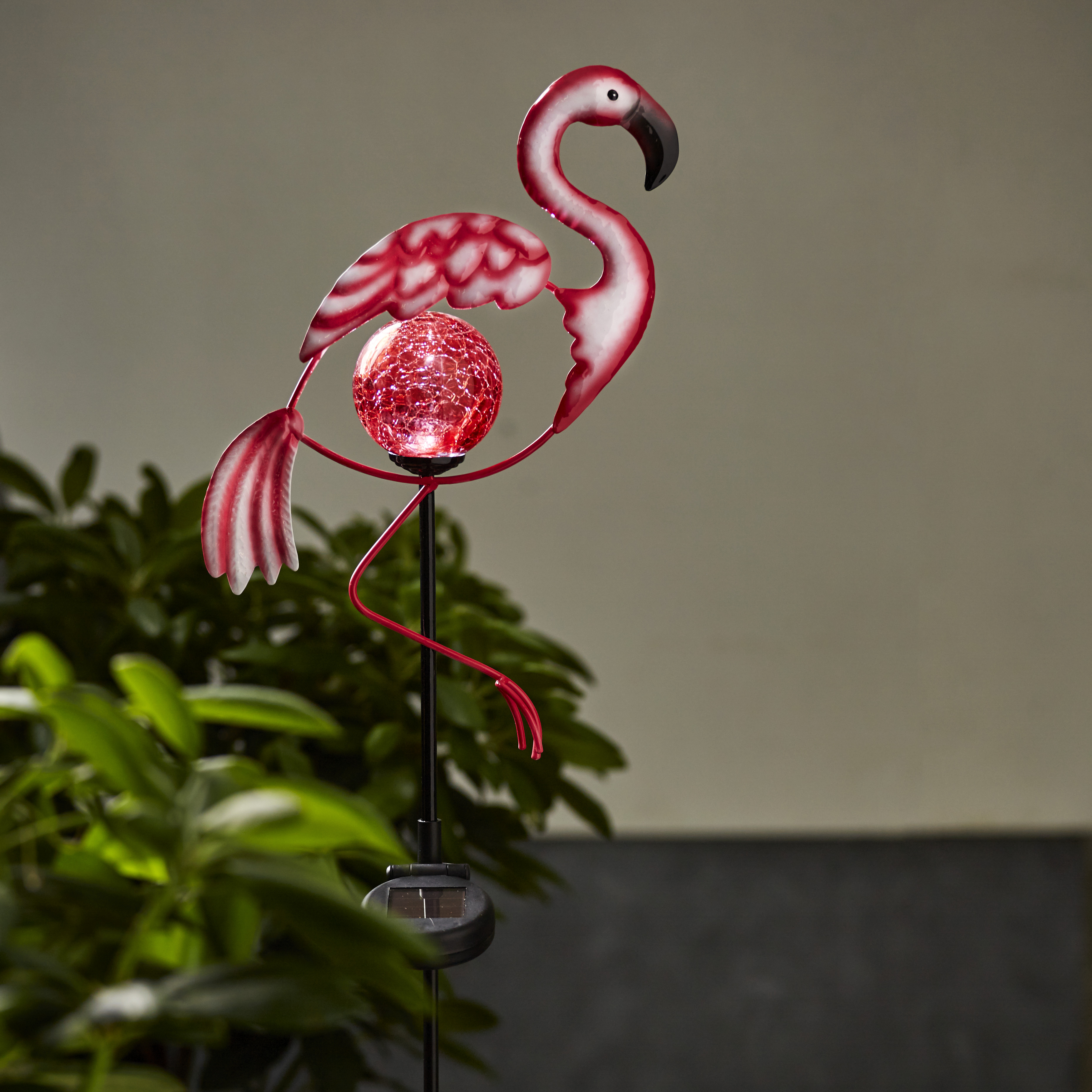 Solar cell decoration Flamingo - 3