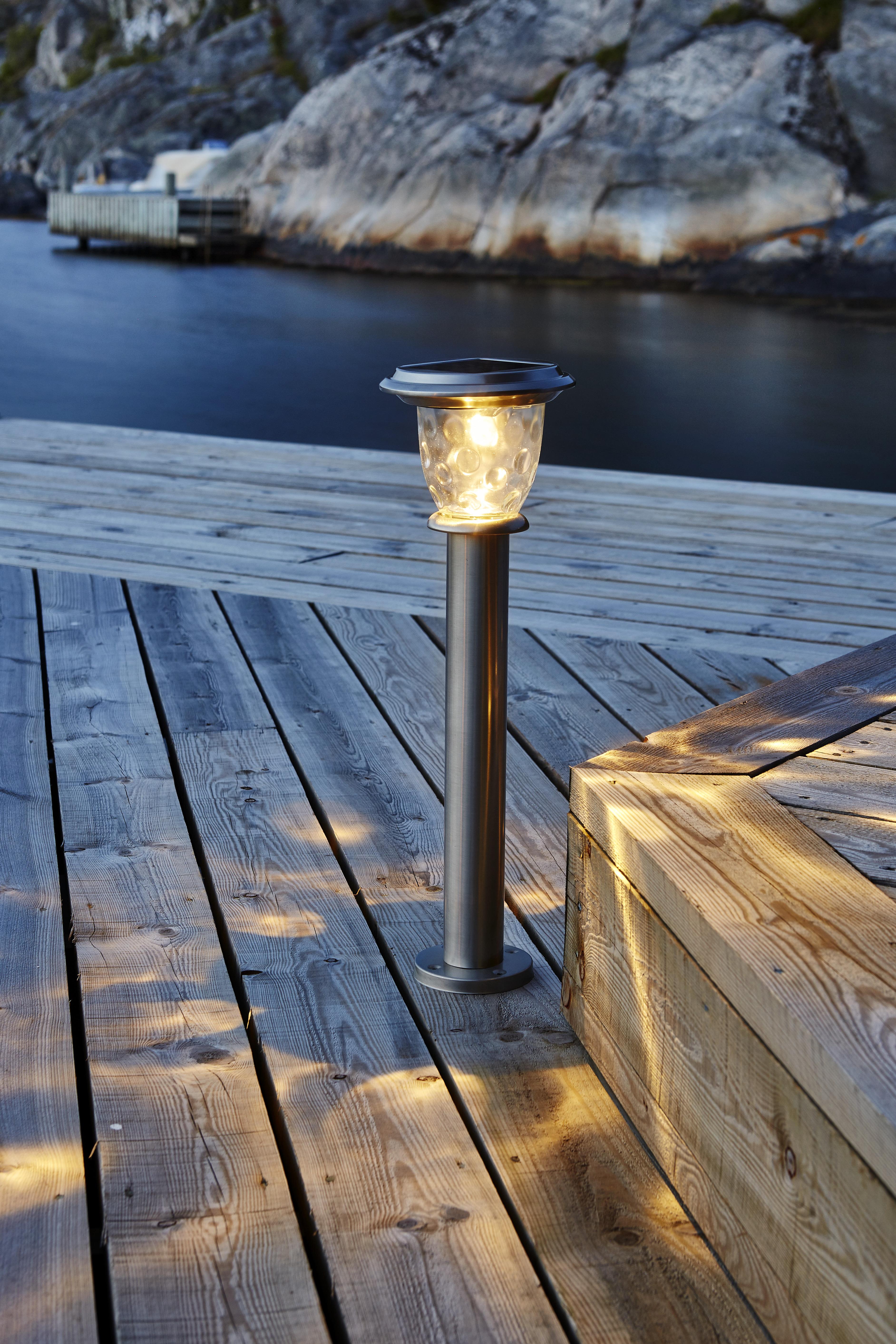 Solcells-pollare - Solcellsbelysning - Trädgårdsbelysning - 7