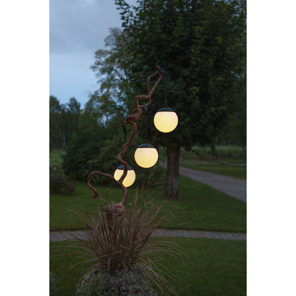 Solcellsdekoration - Solcellsbelysning - Lampa - 3-pack - 3