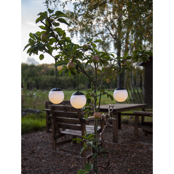 Solcellsdekoration - Solcellsbelysning - Lampa - 3-pack - 4