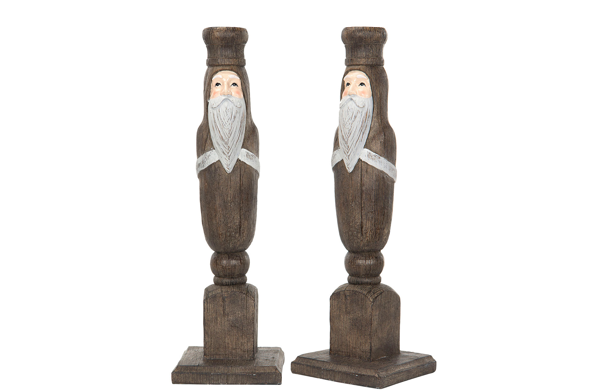 Candlestick/Gnome Nature Poly Large 9x9x30 cm - 3