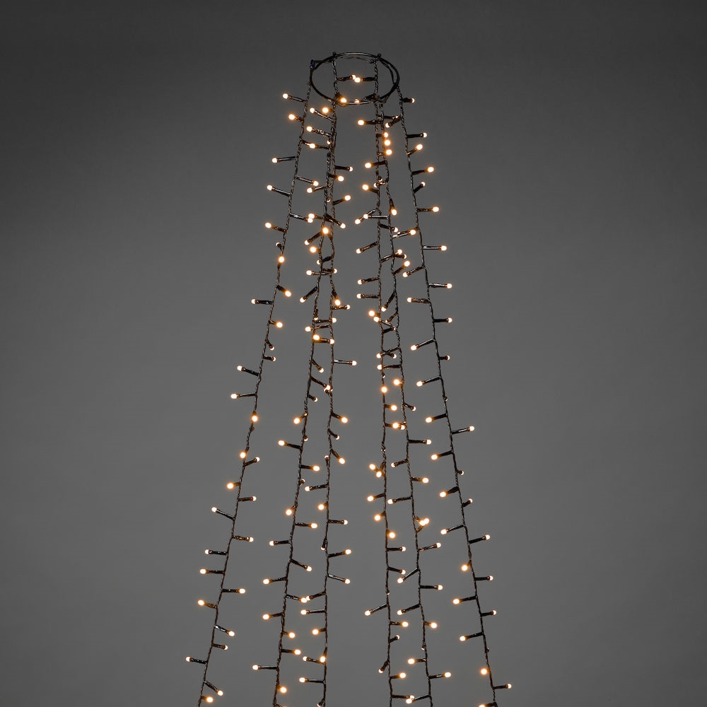 String lights - Christmas tree lights - Timer - Outdoor/Indoor - 660 LED lights - 240 cm - 3