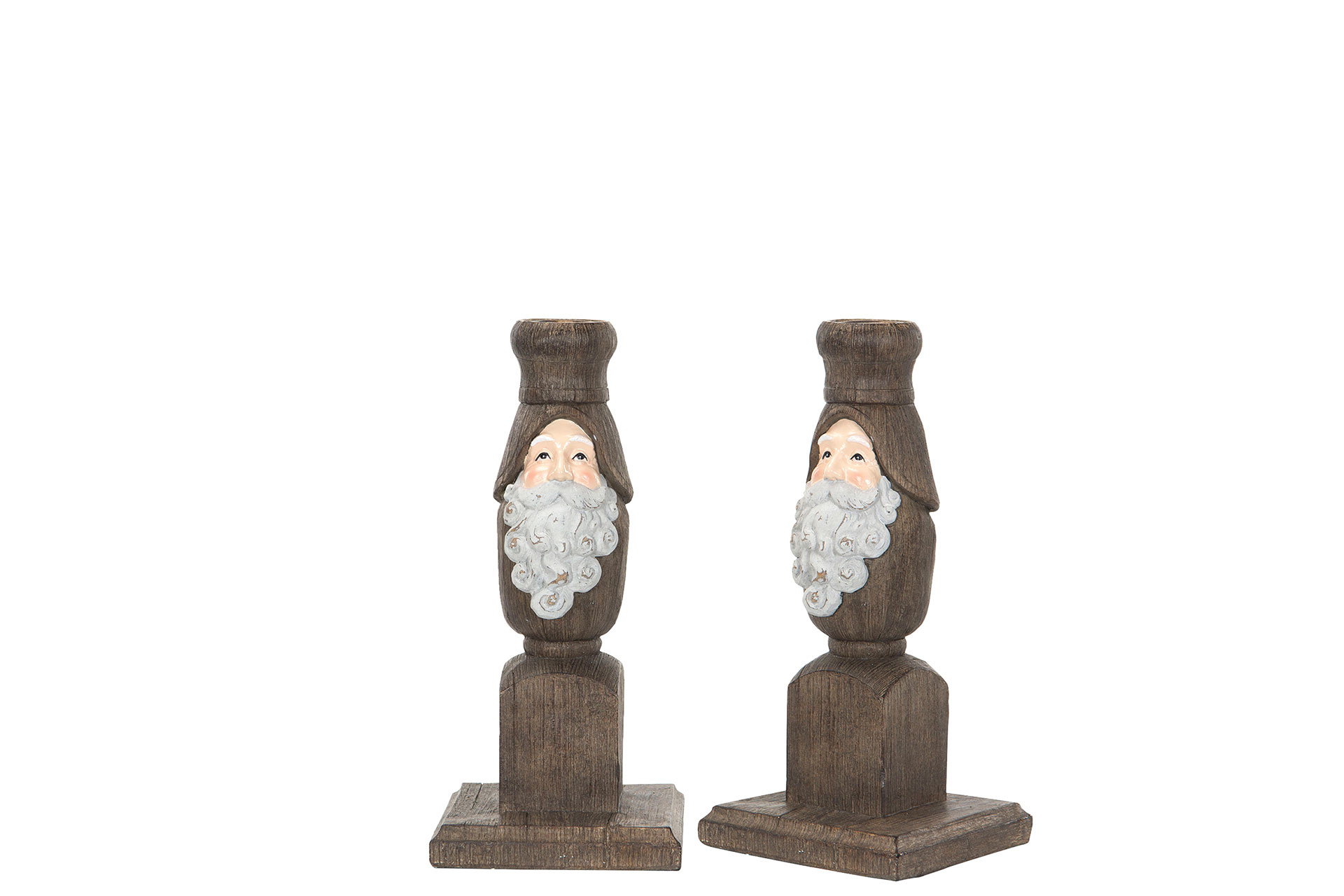Candle holder/Tomte Nature Poly Small 9x9x20cm - 4