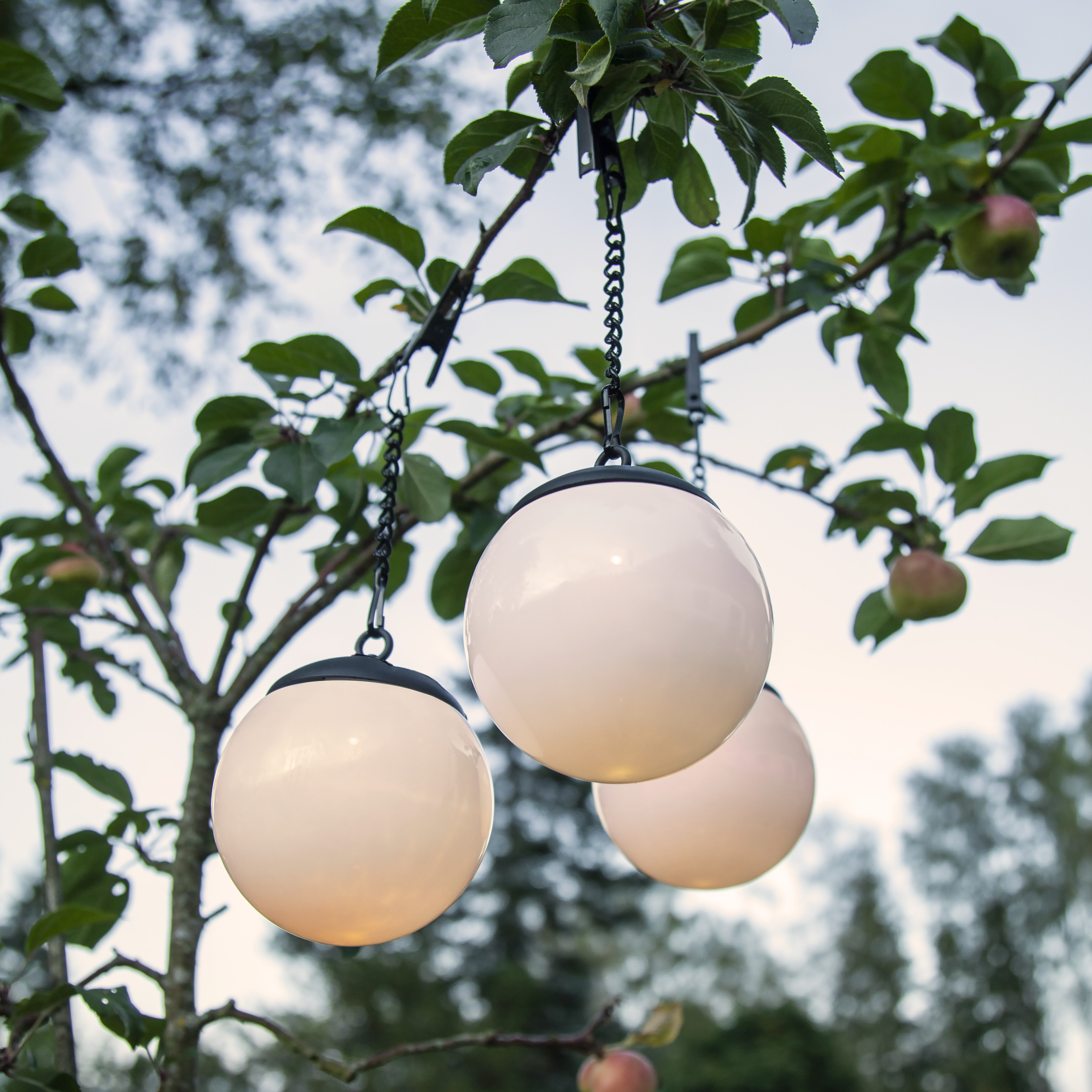 Solar cell decoration - Solar cell lighting - Lamp - 1 Globe - 9
