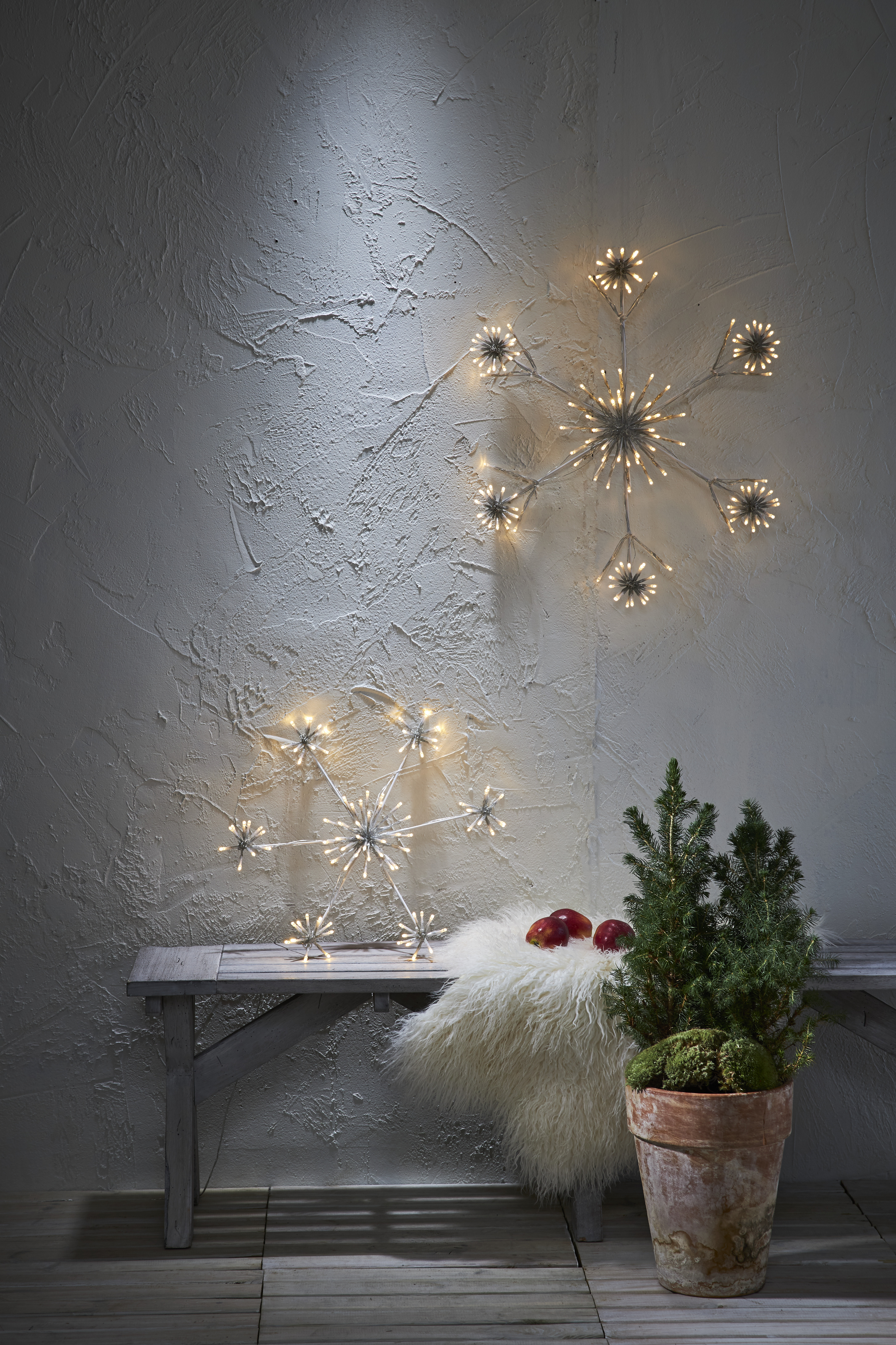 Siluett Flower Snowflake - 50x50 cm - 5