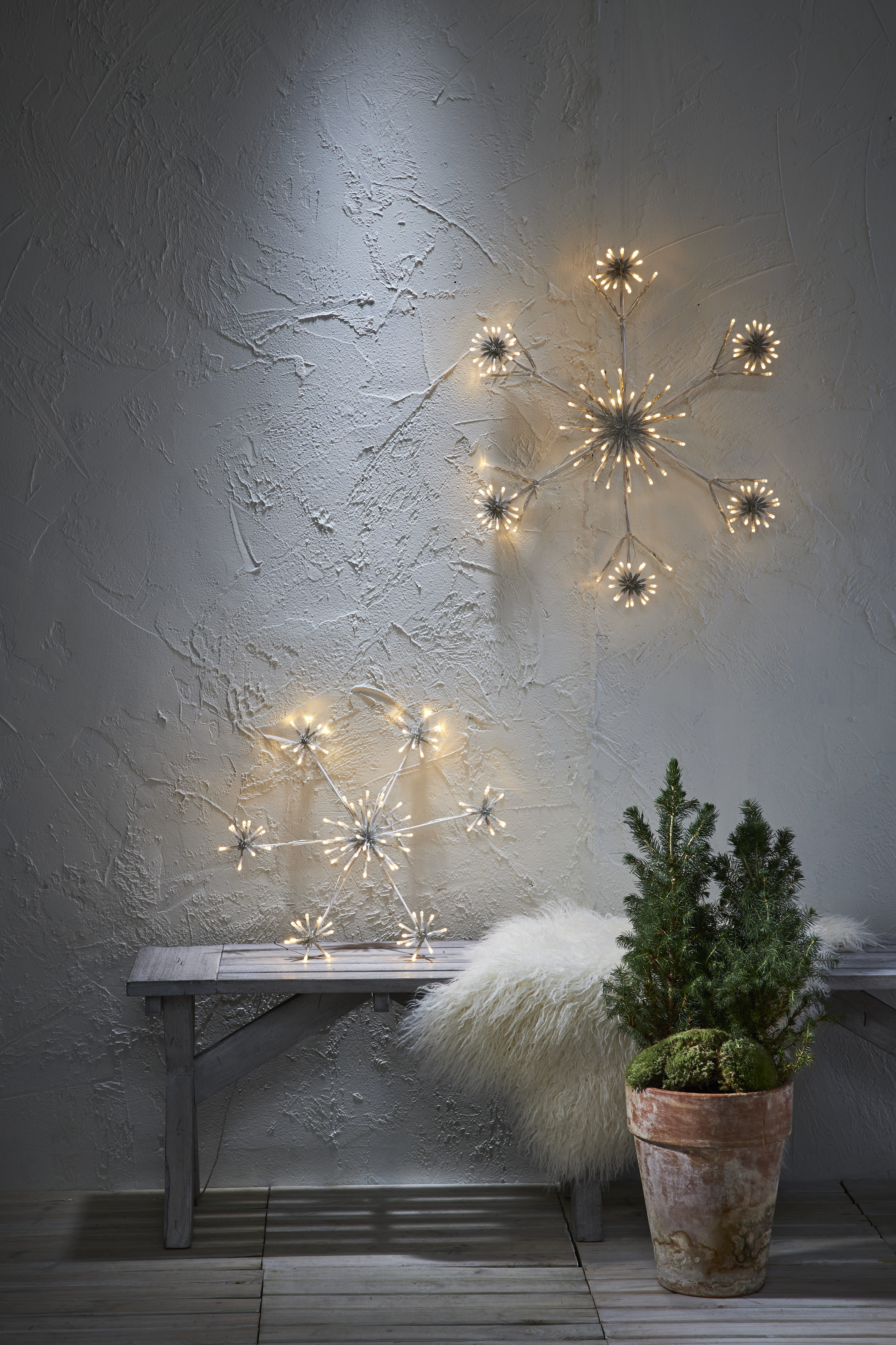 Siluett Flower Snowflake - 50x50 cm - 6