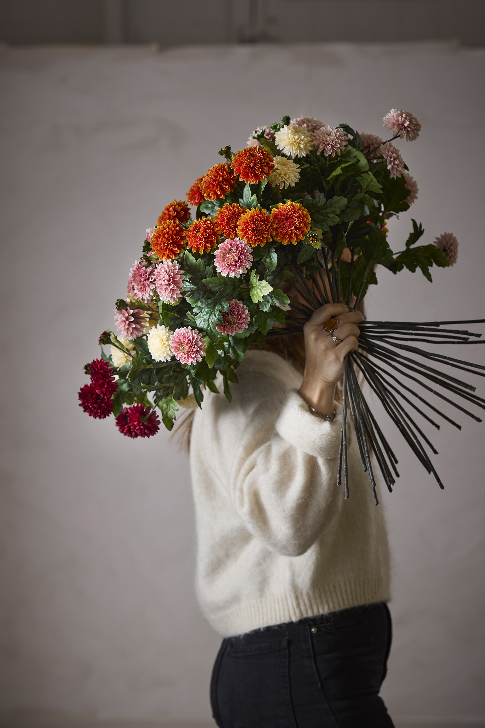 Zinnia - Dark Pink - 45 cm
