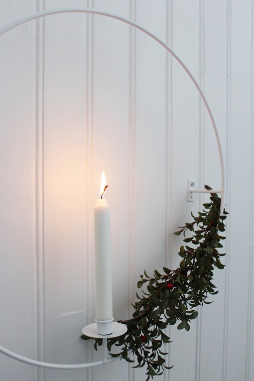 GULLABO WALL CANDLESTICK WHITE Ø: 50 CM - 9