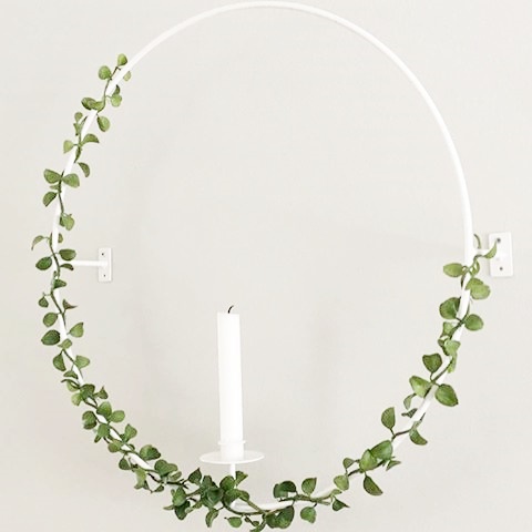 GULLABO WALL CANDLESTICK WHITE Ø: 50 CM - 11