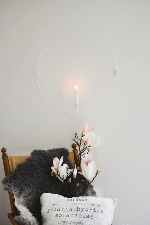 GULLABO WALL CANDLESTICK WHITE Ø: 50 CM - 4