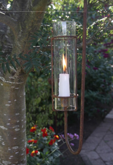 Hanging candlestick - Fire guard - 80 cm - Eldgarden - 5