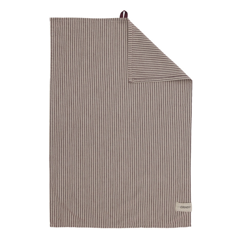 Kökshandduk Randig ERNST - Röd/Beige - 47x70 cm - 4