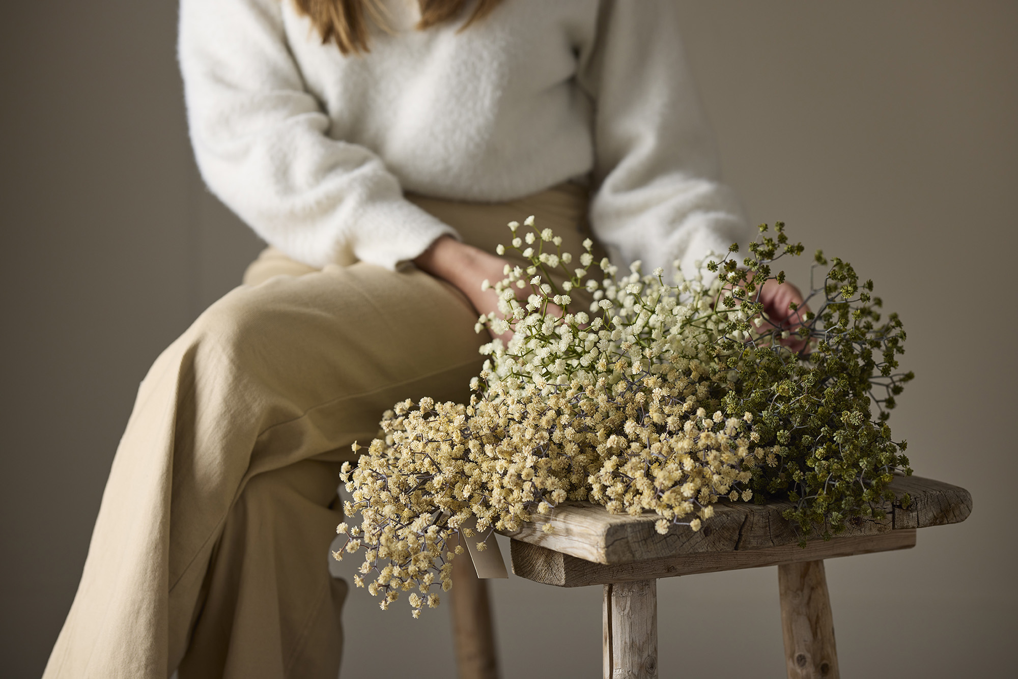 Brudslöja - Kvist - Stjälk - Grön - 75 cm - 4