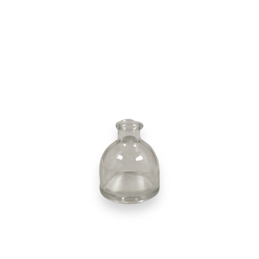Glasvas - Flaska - 6,2x5,5 cm - 2