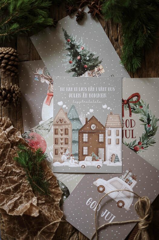 Maja's Christmas card Recipe for a Merry Christmas - 4