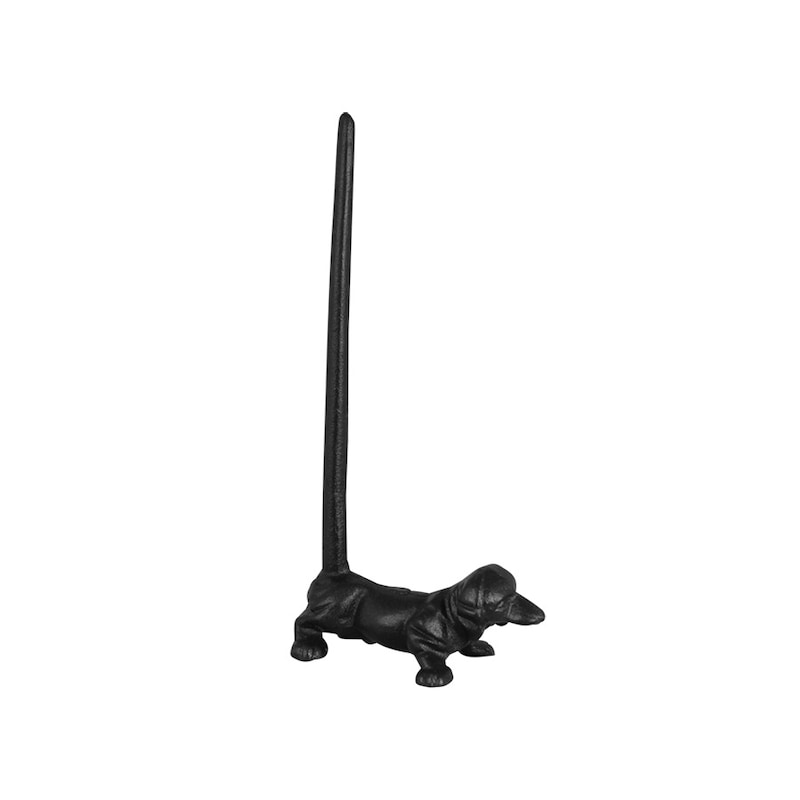 Paper holder Dog - Household paper holder - Cast iron - 2