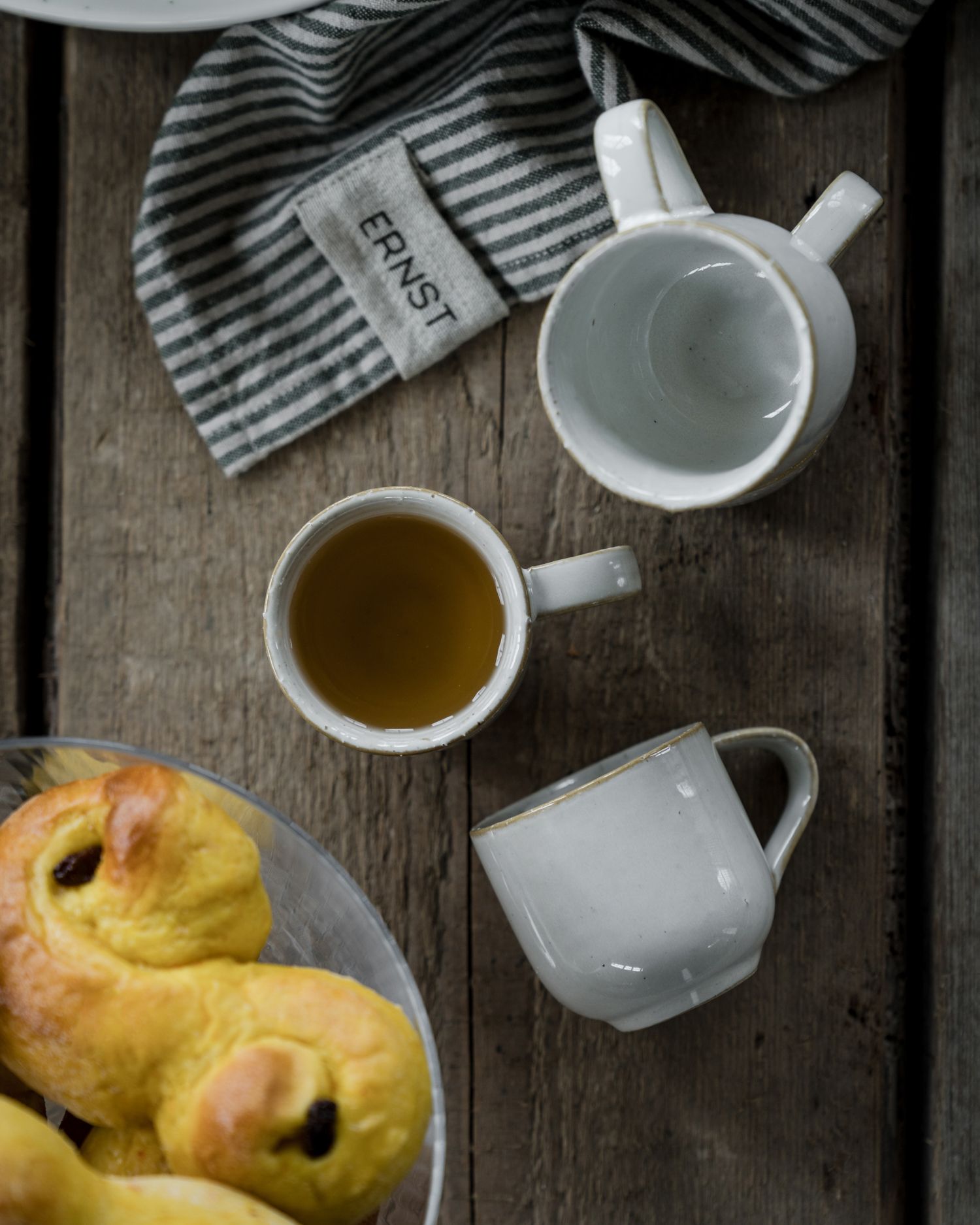 ERNST - Mulled wine mug - Stoneware - Natural white