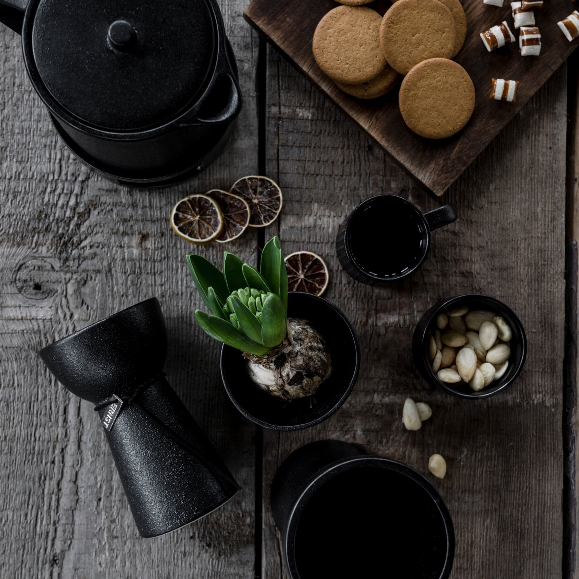 ERNST - Mulled wine bowl - Stoneware - Black - 5