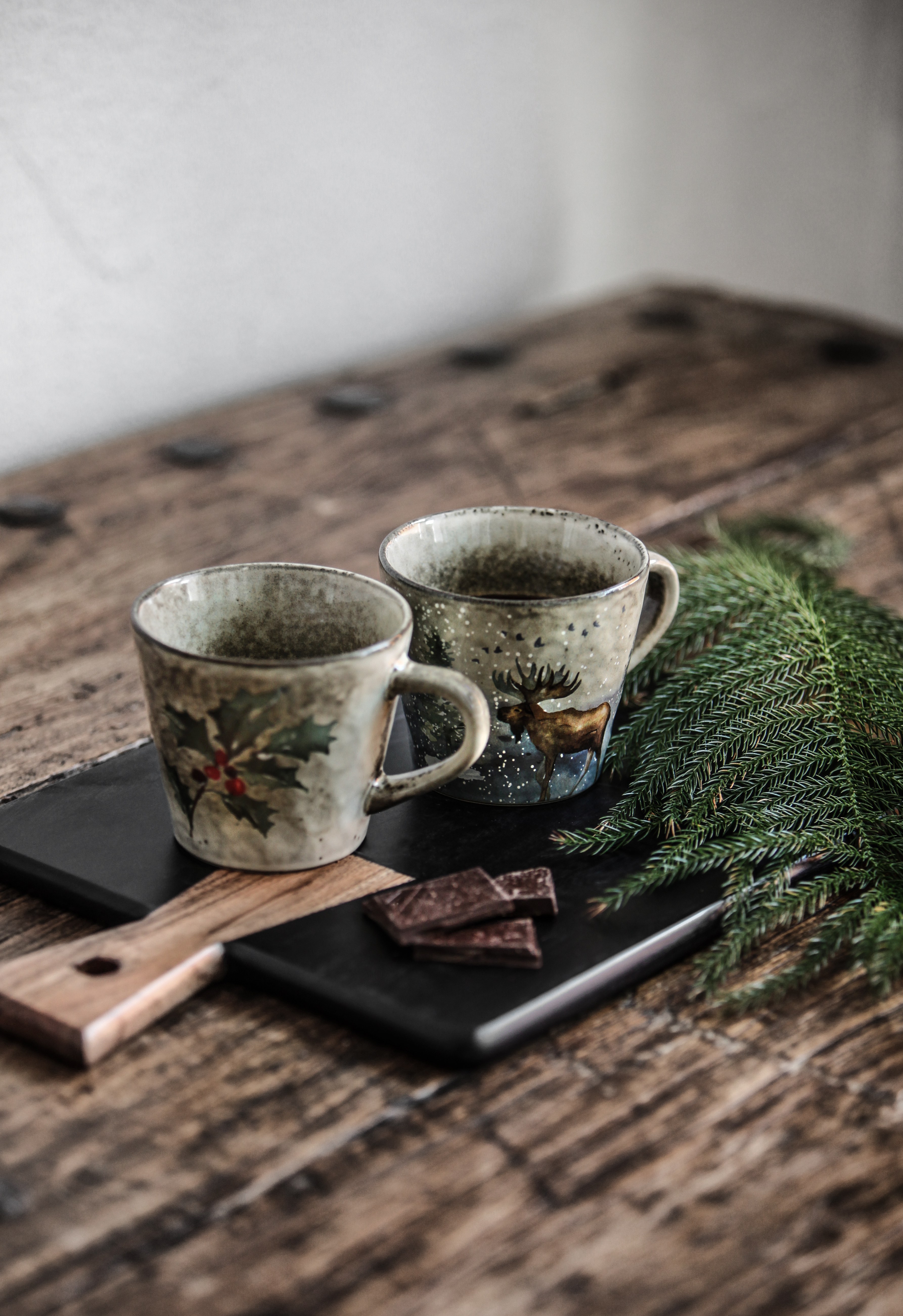 Mulled wine mug Moose - Mini mug - Stoneware - 6xØ6 cm - 1 pc - 5