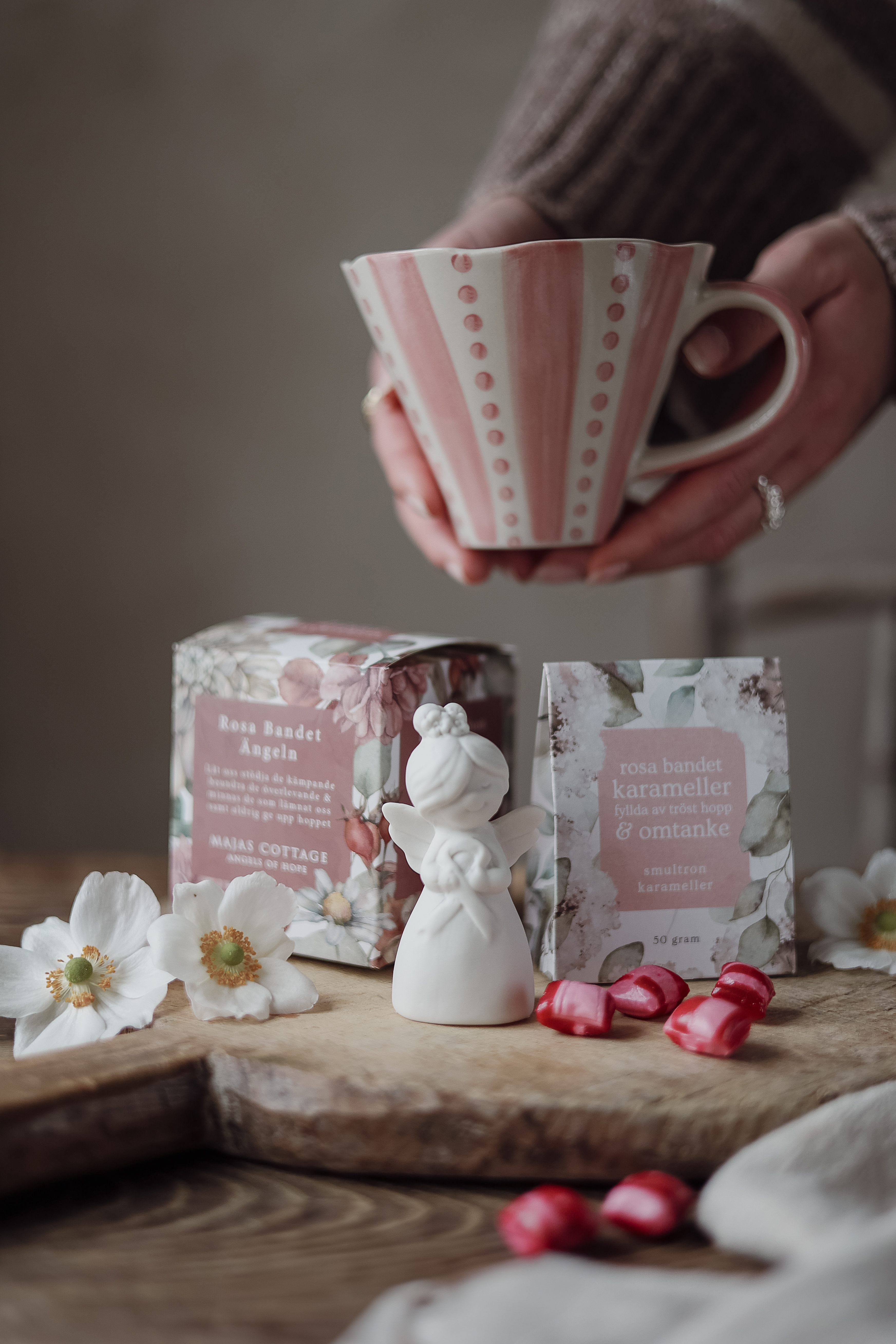 Mug - Cup - Teacup - Pink Awareness - Majas Cottage - 6