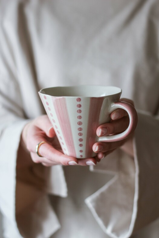 Mug - Cup - Teacup - Pink Awareness - Majas Cottage - 3