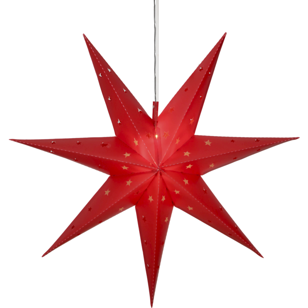 Star Advent star - Red - 60x60 cm - 2