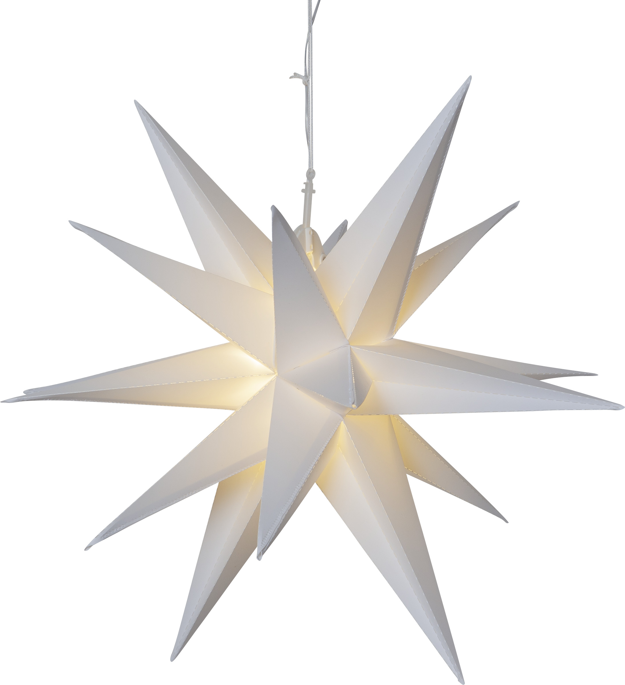 Advent Star - Alice - White - Indoor/Outdoor - 57x57 cm - 7