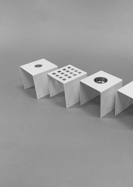 Accessories for decorative box - Candle holder - White - 2