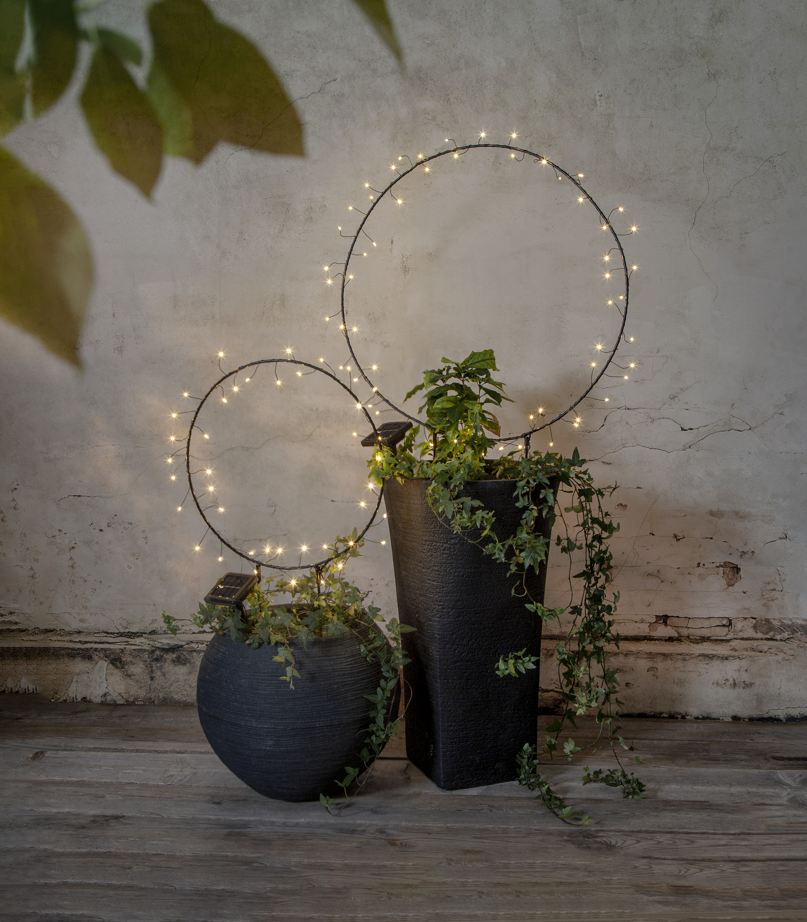 Solar-powered decoration Ring - LED - 100x60 cm - 5
