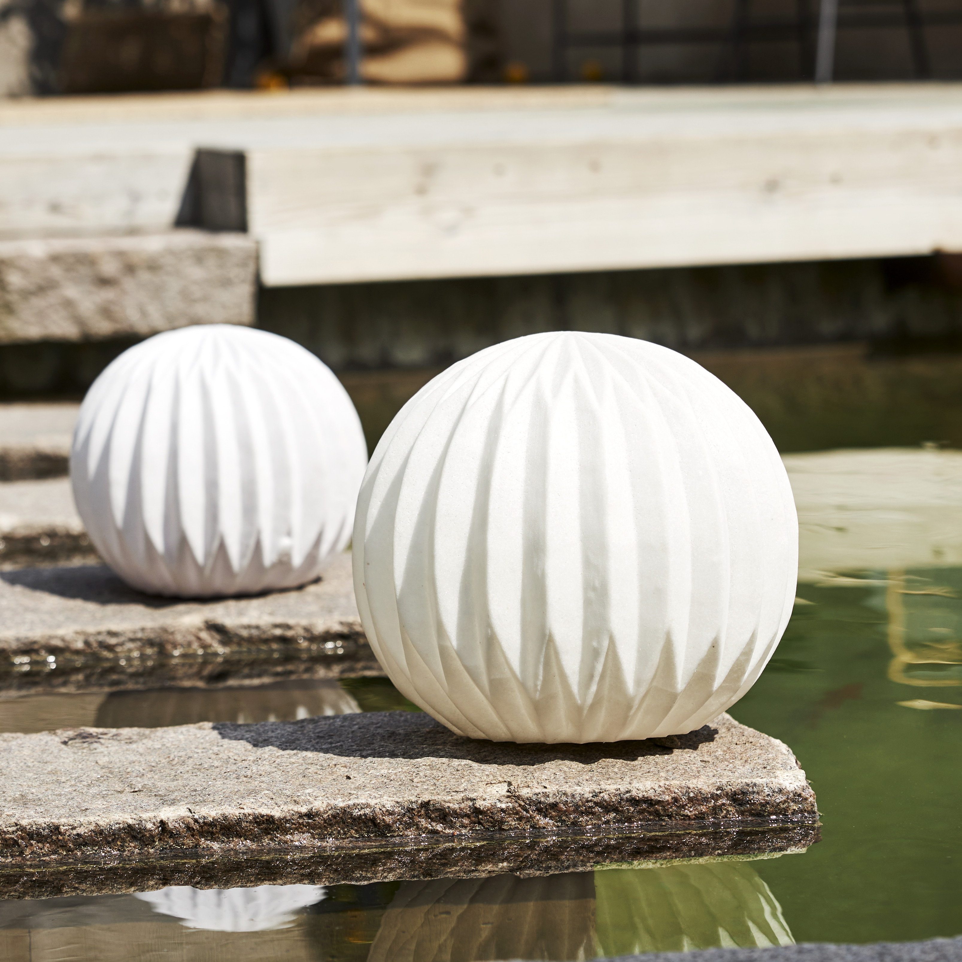 Outdoor decoration - Sphere - 25.5x25.5 cm - 4