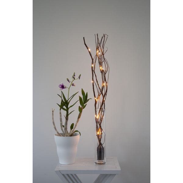 Decorative branch Willow DewDrop - Brown - 60 cm - 3