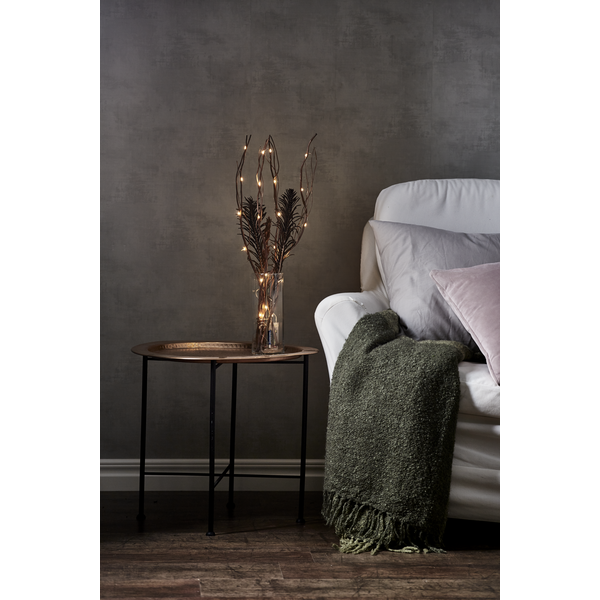 Decorative branch Willow DewDrop - Brown - 60 cm - 4