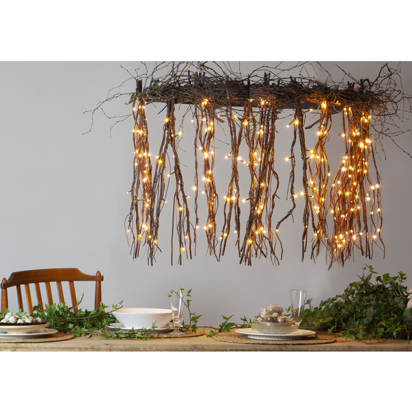 Decorative branch Willow DewDrop - Brown - 60 cm - 2