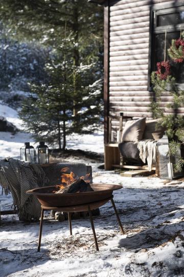 Fire pit - Fire basket - Fire bowl - Planting pot - Metal Rust - Ø 65 cm - 2