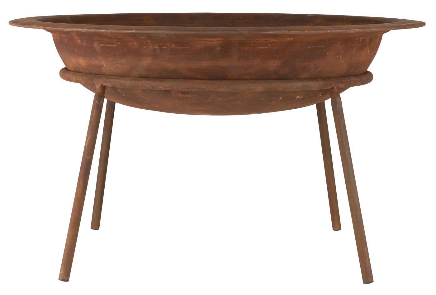 Fire pit - Fire basket - Fire bowl - Planting pot - Metal Rust - Ø 65 cm - 3
