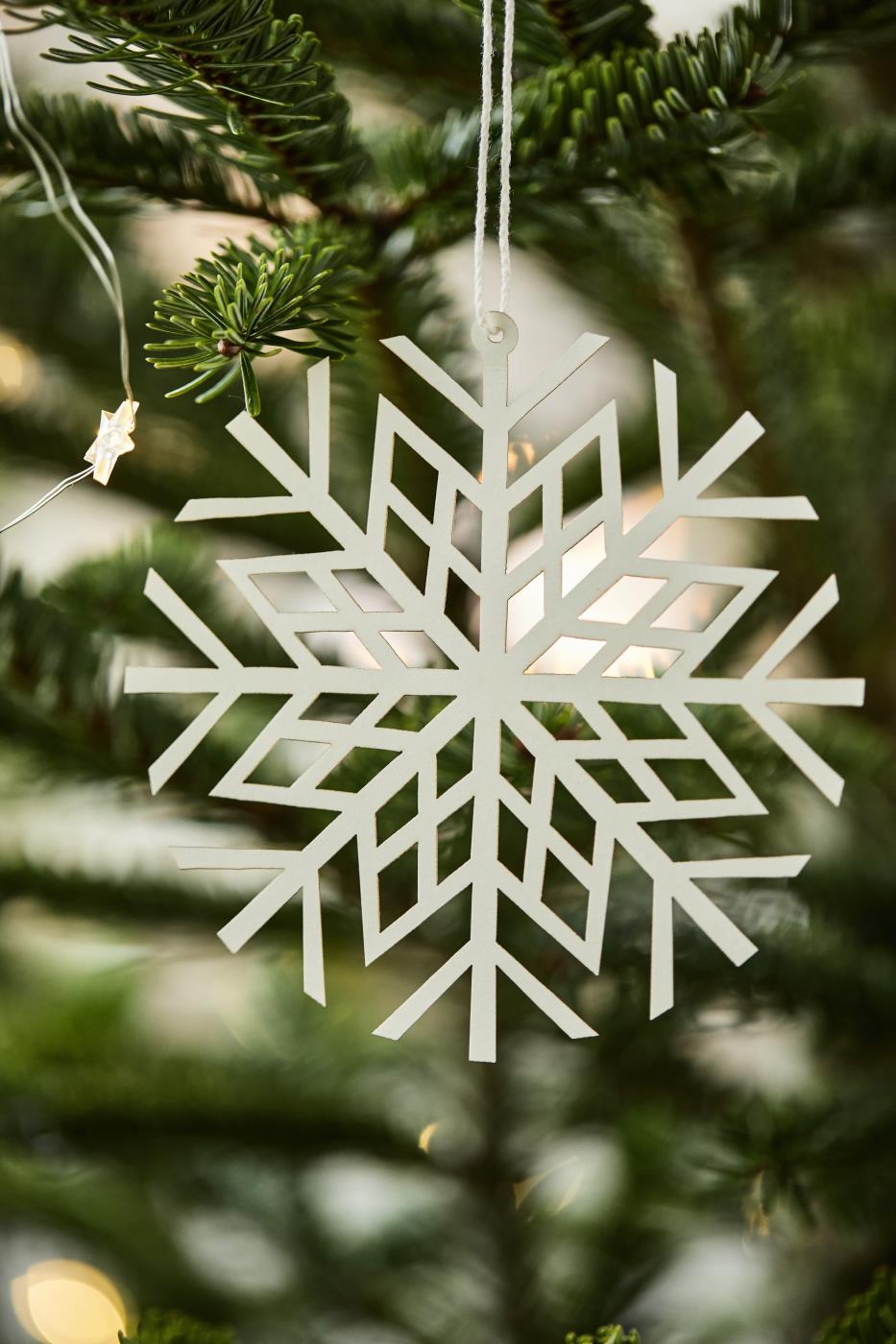 Snowflakes - Paper - 4-pack - 12x12 cm - 6