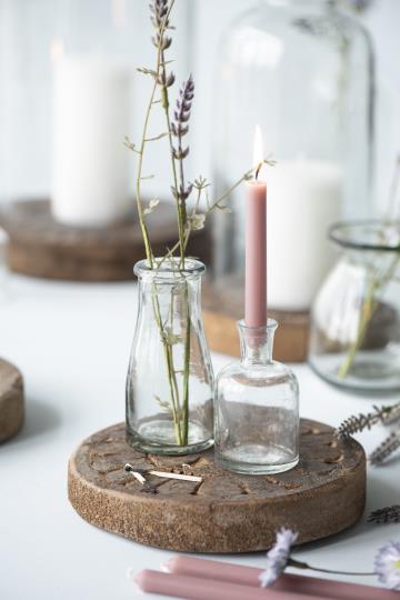 Glass bottle - Bottle - Vase - Candlestick - Pharmacy