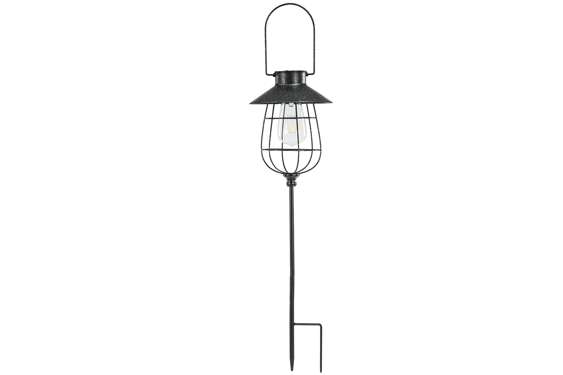 Lamp/Solar Cell LED Stick Antique Black 22x64 cm - 2
