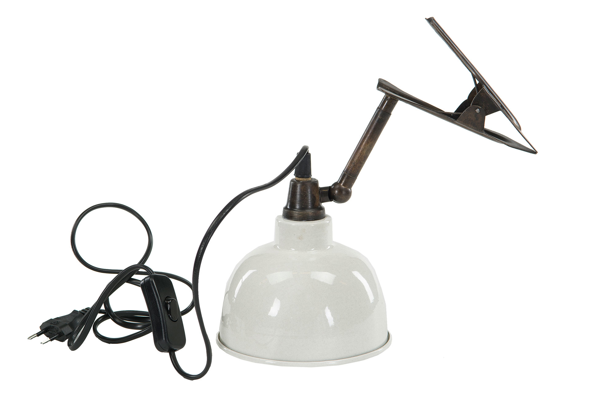 Wall lamp - Clamp spot - Industrial lamp - 5