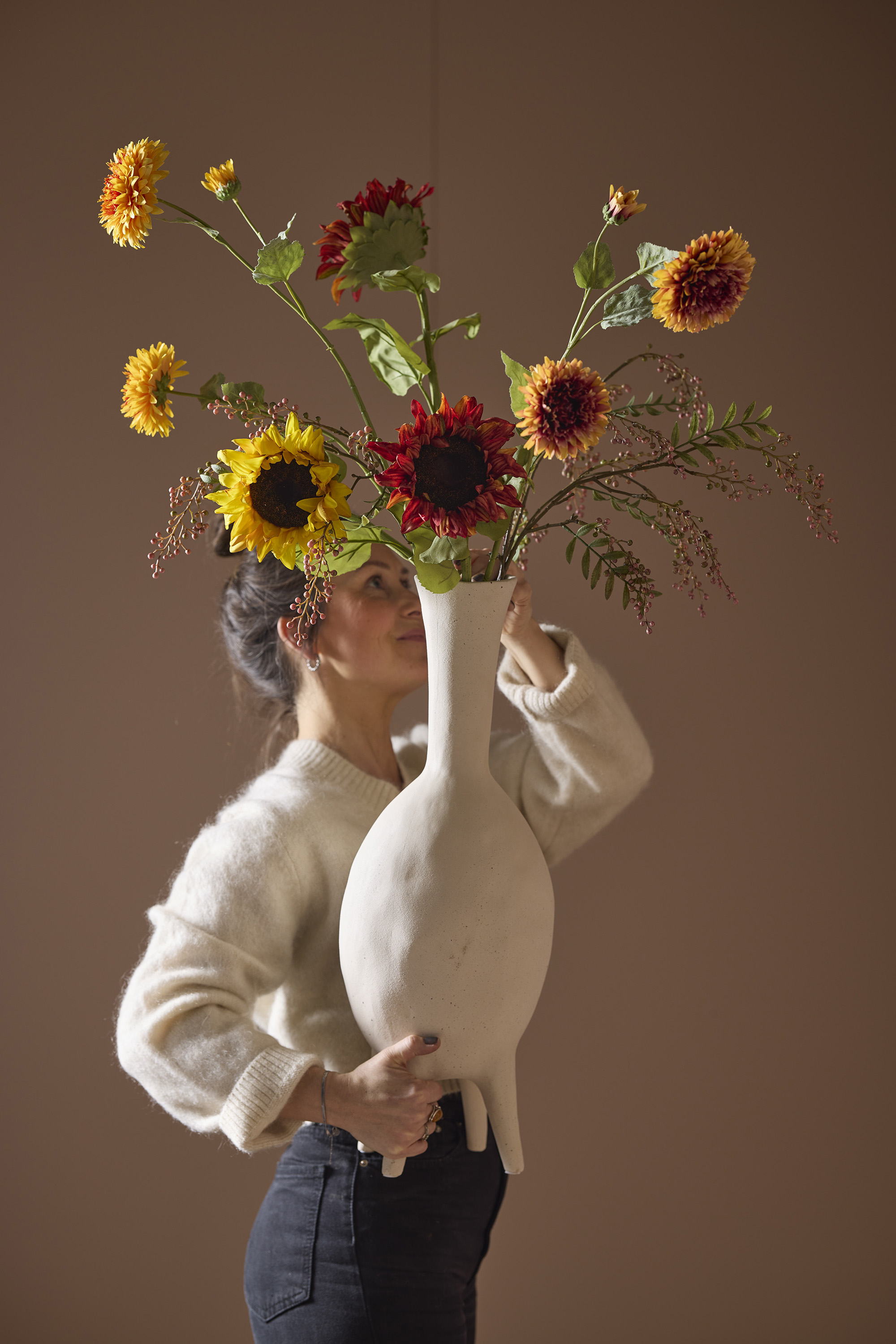 Sunflower - Yellow - 70 cm - 6