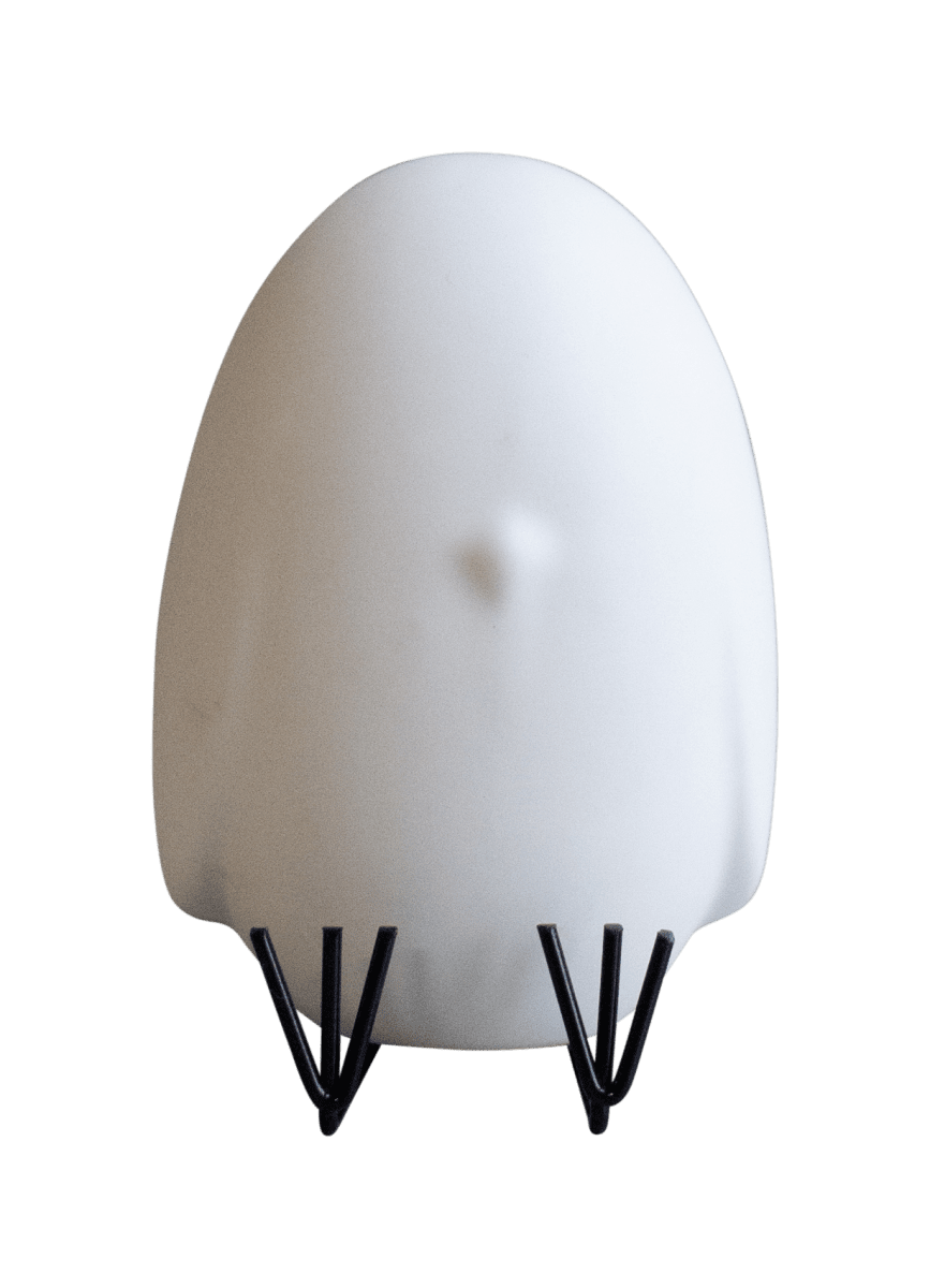 Sit Around - Sitting chicken - White - Ceramic - 10 cm - 6