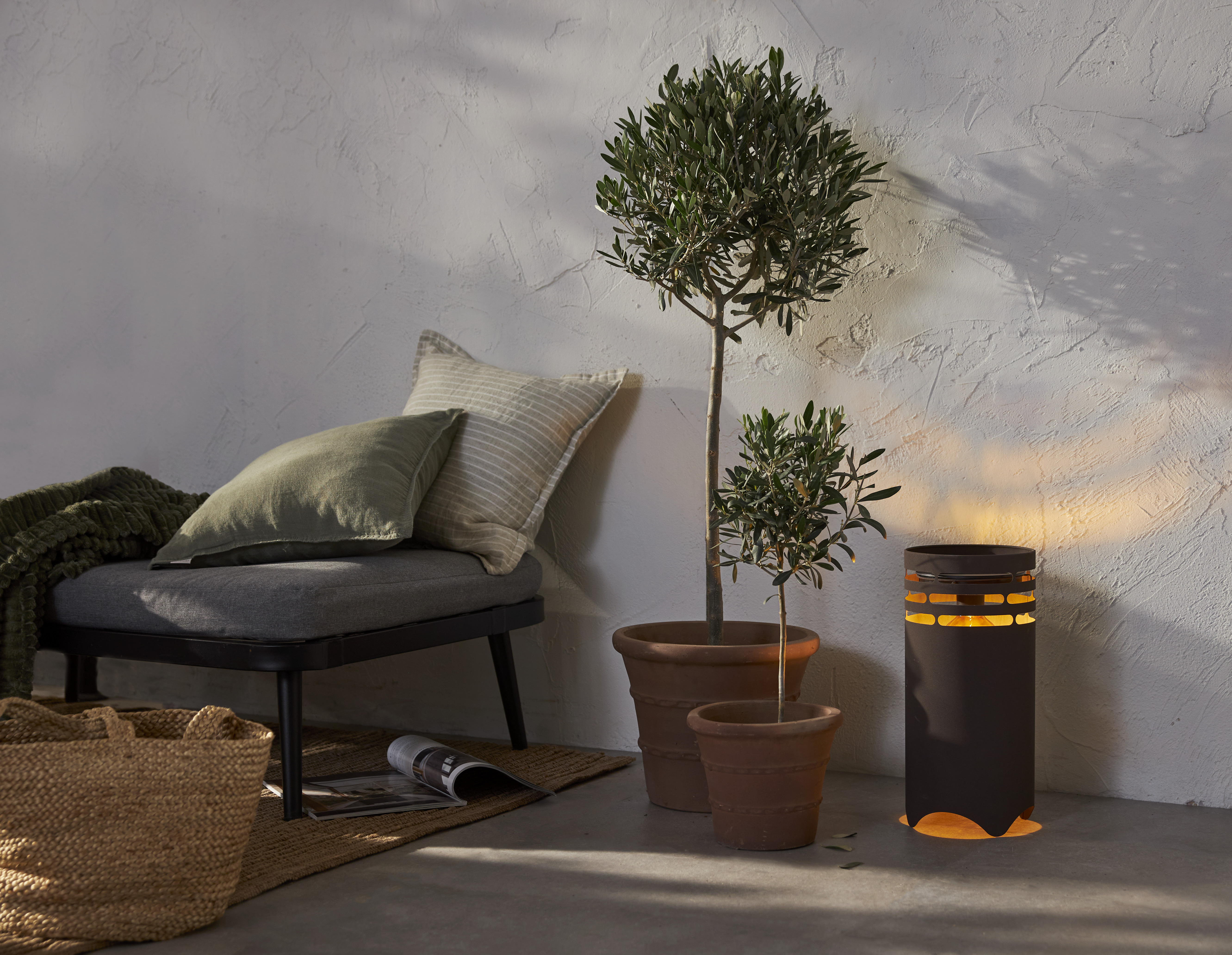 Solar cell decoration - Solar cell lighting - Lantern - 40x18.5 cm - 4