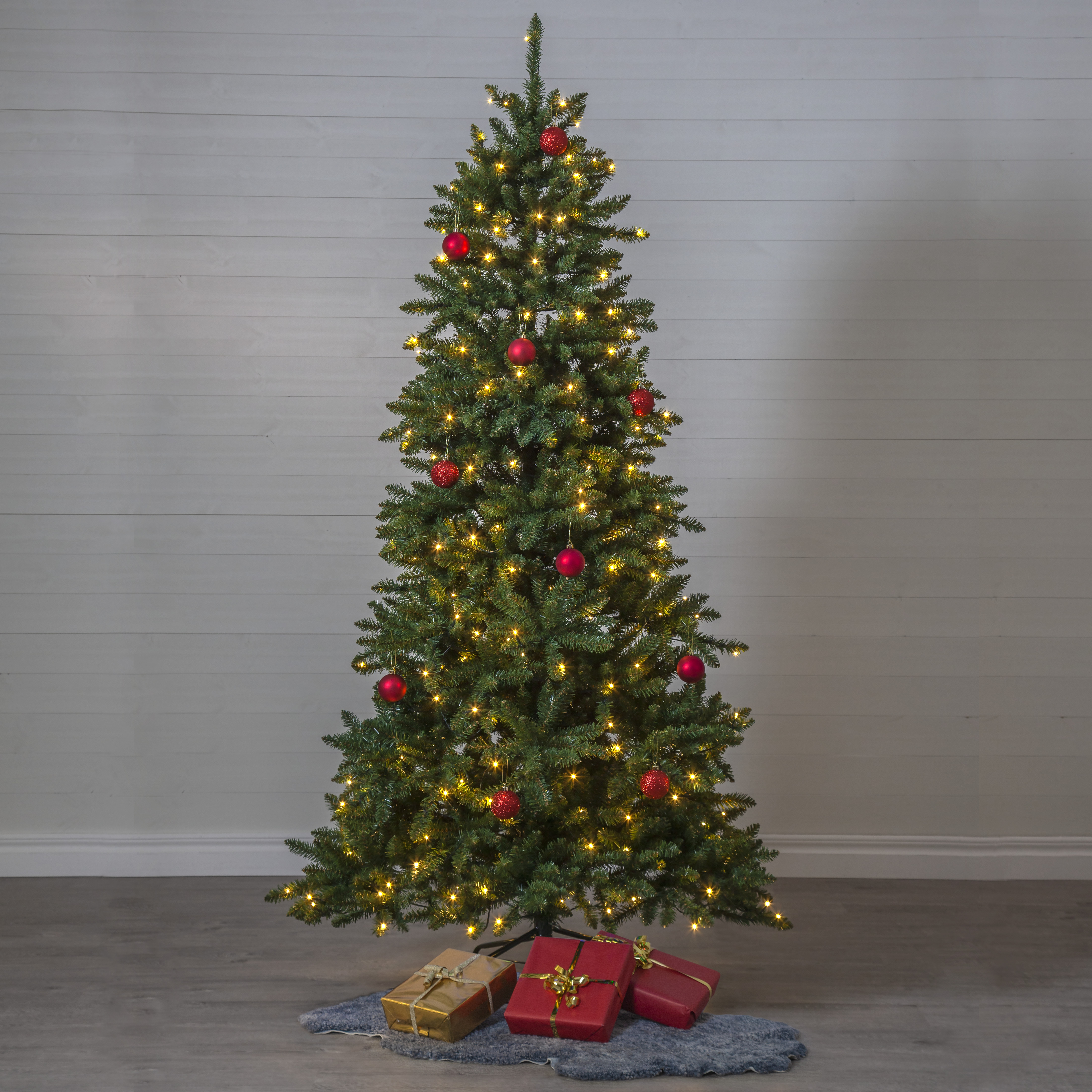 Julgran med LED Minna 210 cm - 3