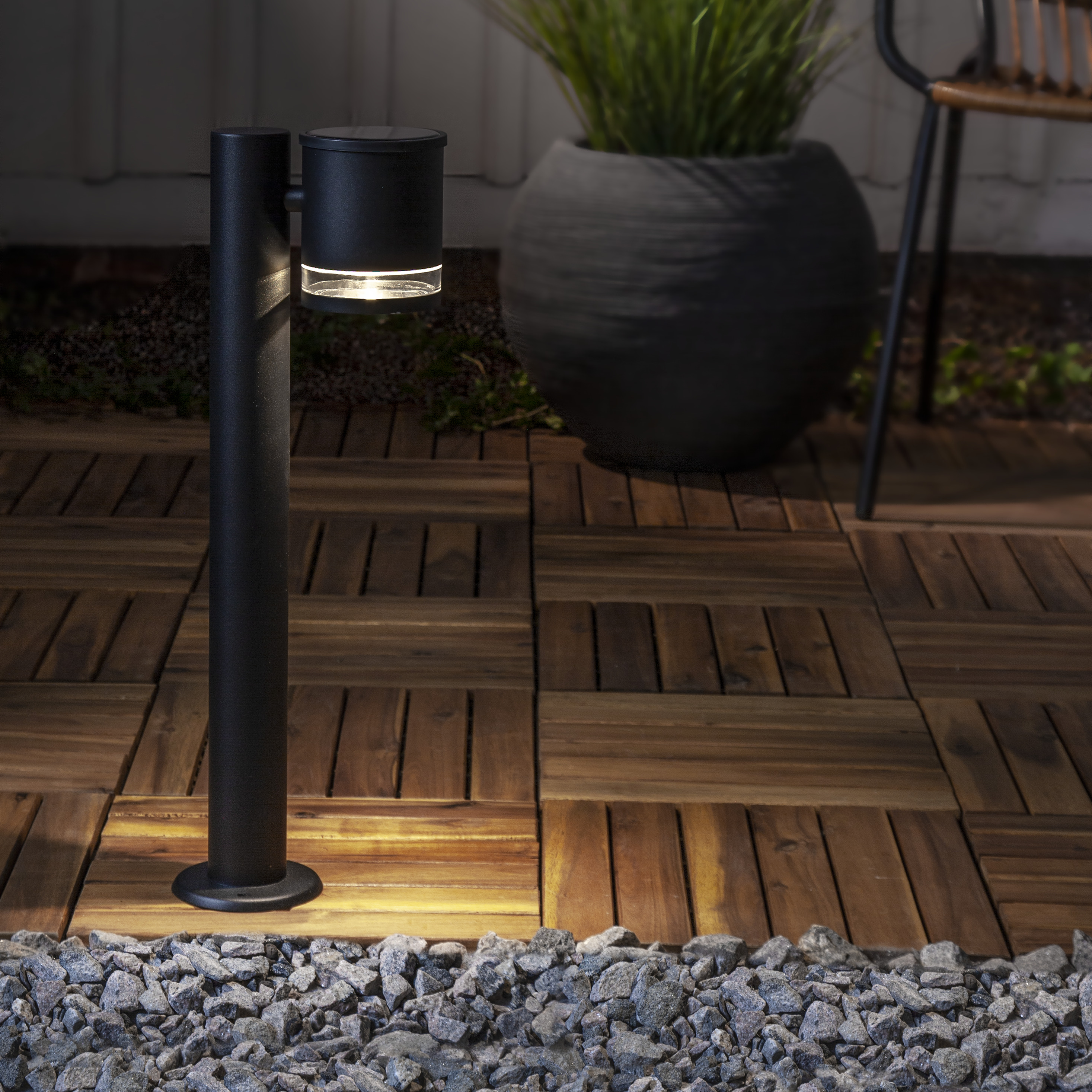 Solar bollard - Solar lighting - Garden lighting