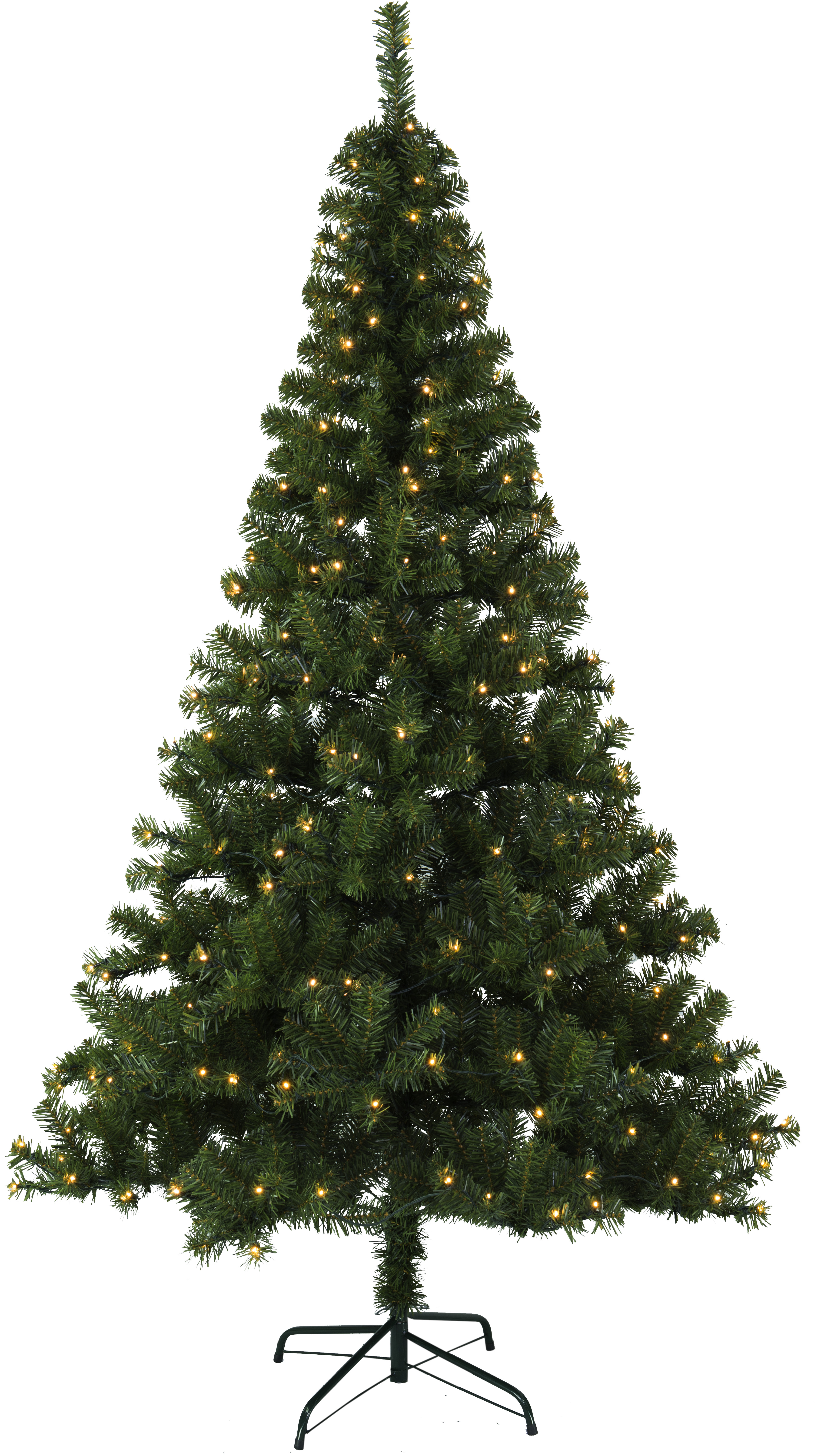 Christmas tree with LED lights, 210 cm - 3
