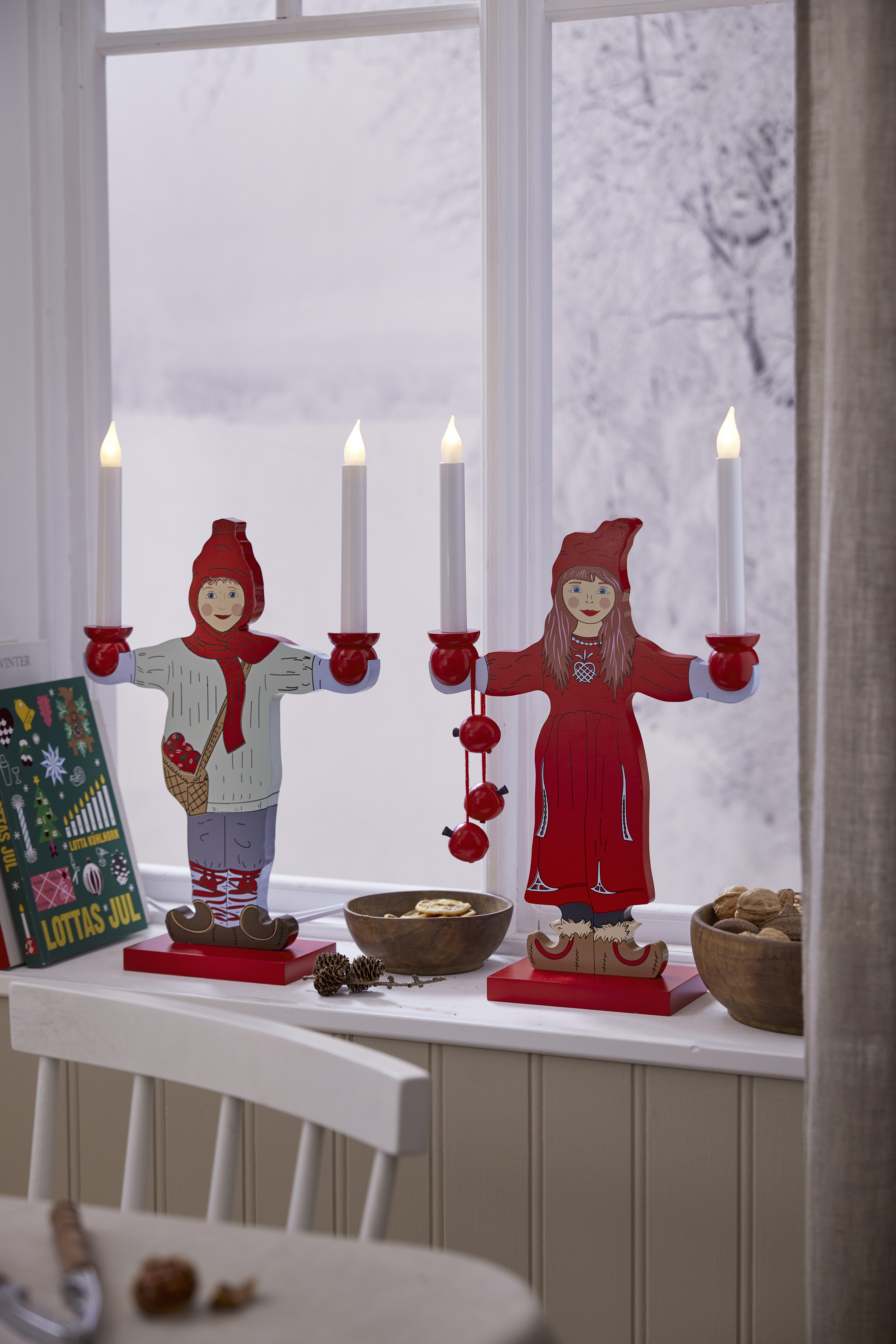 Sundborn Candle Holder - Girl - 48x30 cm - 8