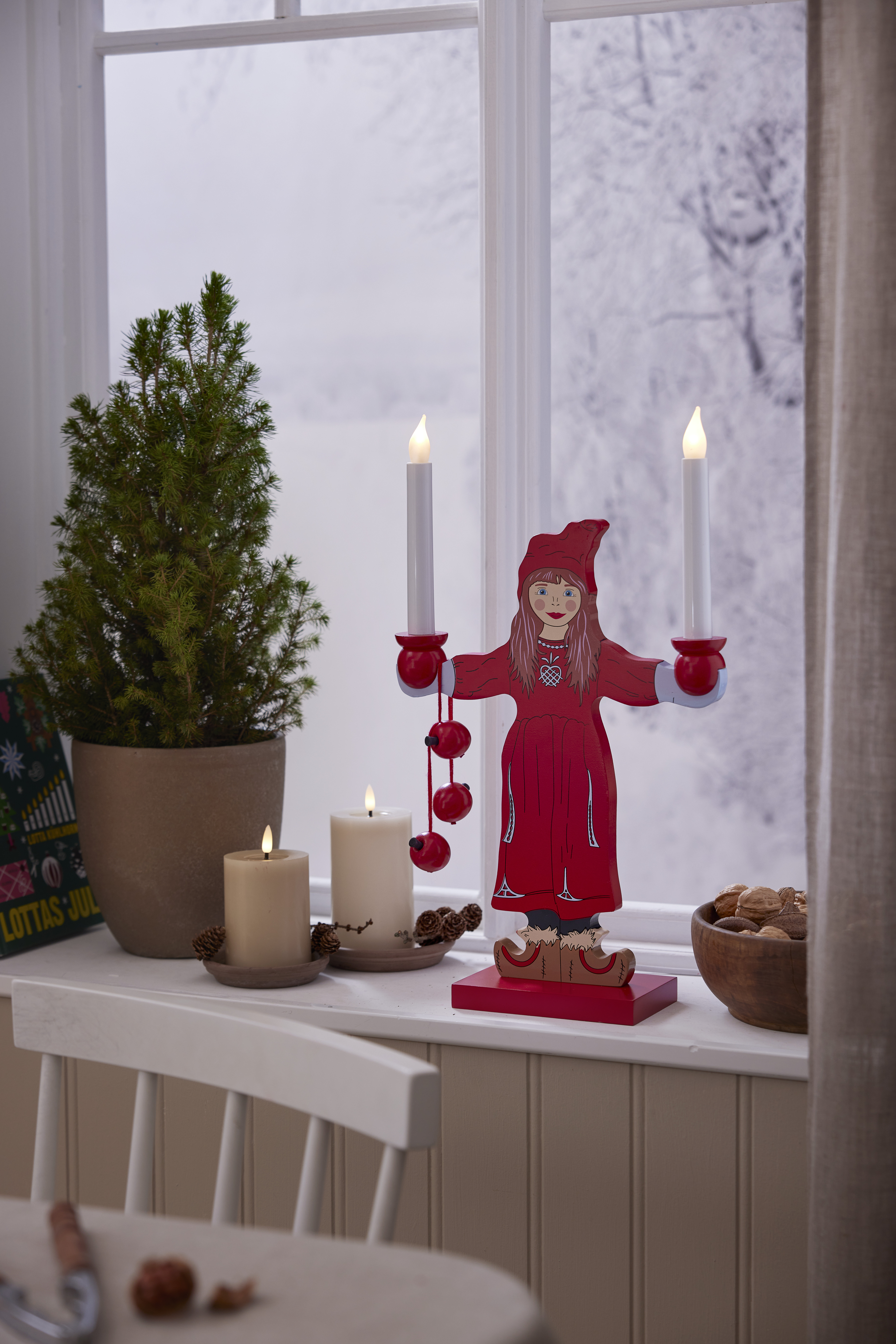 Sundborn Candle Holder - Girl - 48x30 cm - 9