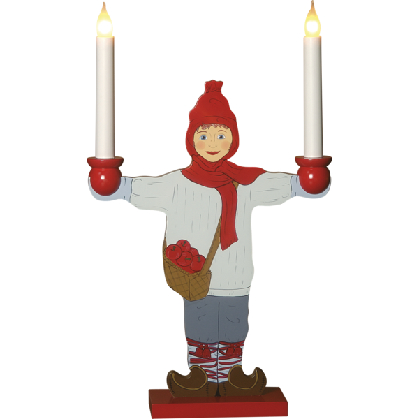 Ljusstake Sundborn - Pojke - 48x30 cm - 3